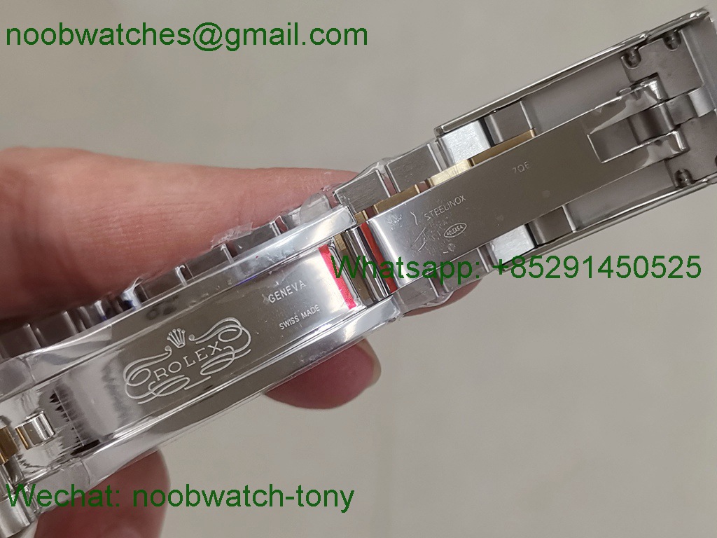 Replica Rolex Datejust 41mm Two Tone SS Yellow Gold Wimbledon BP V2 VR3235
