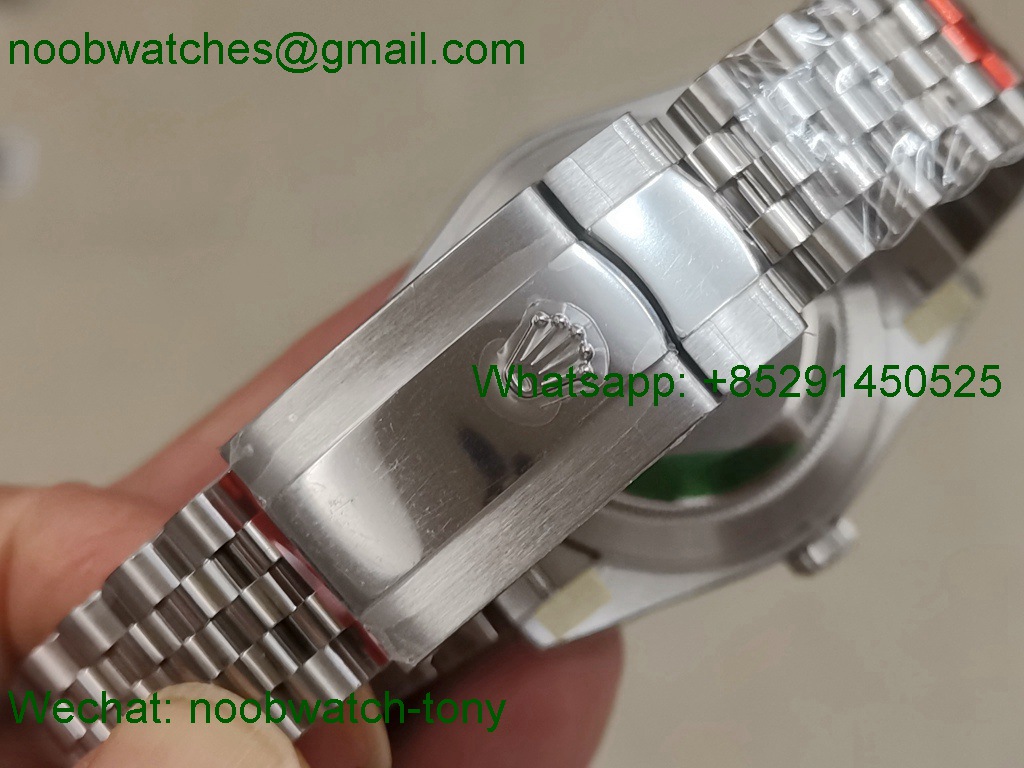 Replica Rolex Datejust 126334 41mm Mint Green Dial VSF 1:1 Best VS3235 Julibee 