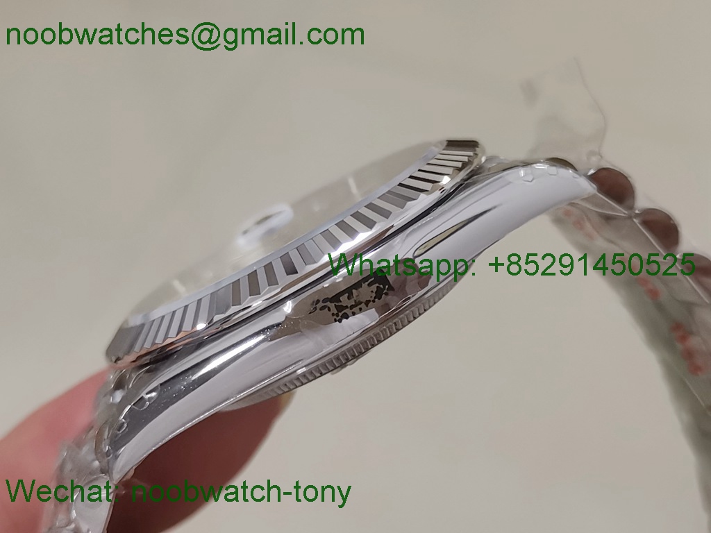 Replica Rolex Datejust 126334 41mm Silver Dial VSF 1:1 Best VS3235 Julibee 