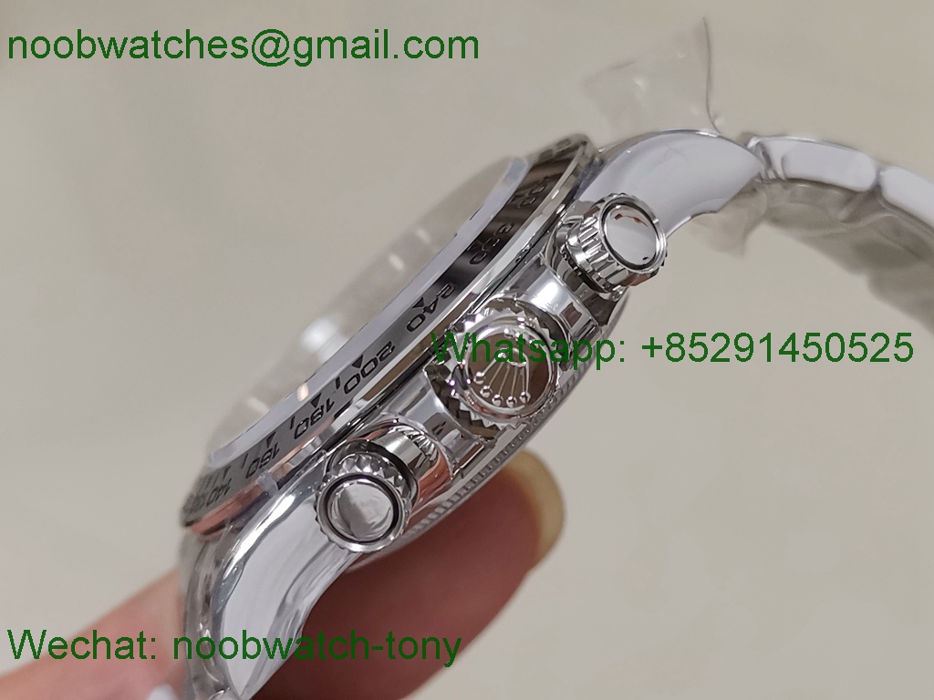 Replica Rolex Daytona 116509 SS Gray Dial 904L BTF 1:1 Best SA4130