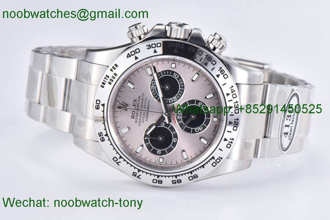 Replica Rolex Daytona 116509 Gray Dial Clean 1:1 Best SA4130 