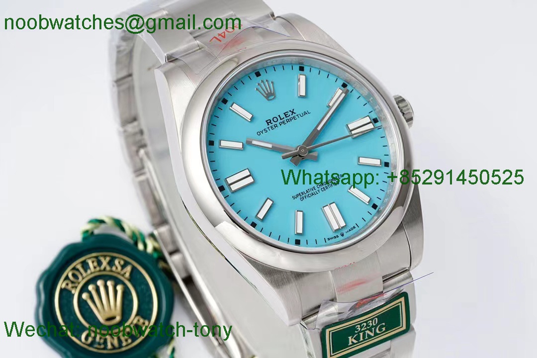 Replica Rolex Oyster Perpetual 124300 41mm Tiffany King Factory 1:1 Best VR3230