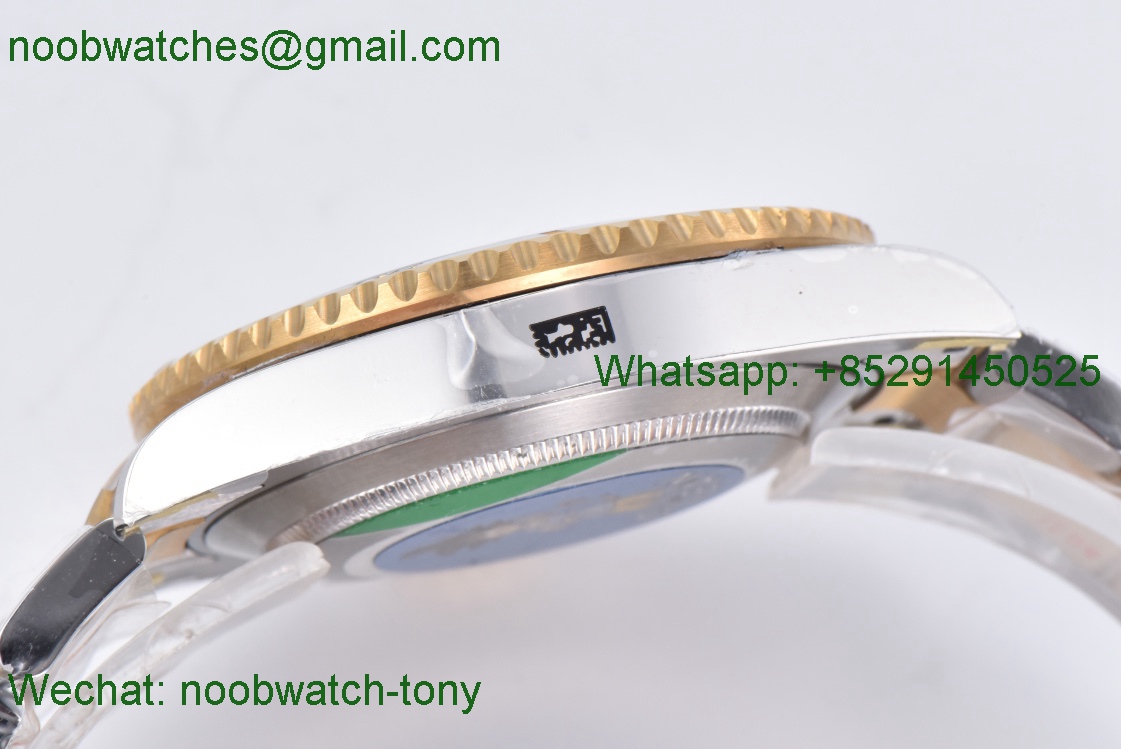 Replica Rolex Submariner 41mm Two Tone SS Yellow Gold 126613LB Blue Dial Clean 1:1 Best VR3235