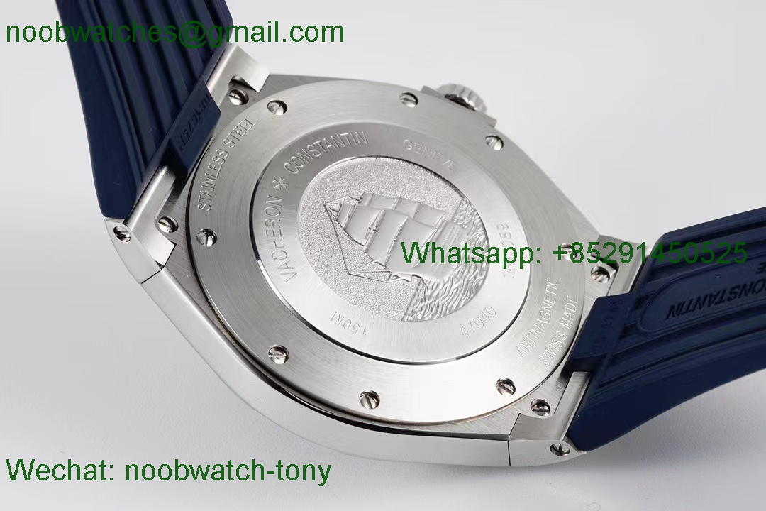 Replica Vacheron Constantin Overseas 47040 42mm Blue Dial PPF 1:1 Best A1226 Rubber
