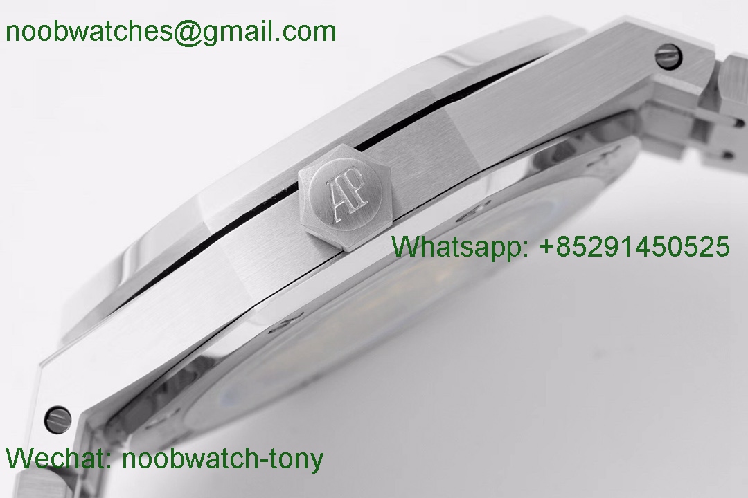 Replica Audemars Piguet AP Royal Oak 41mm 15400 White Dial IPF 1:1 Best Super Clone
