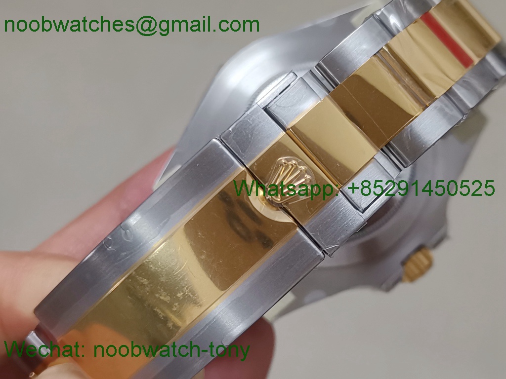Replica Rolex SeaDweller 126603 Two Tone Yellow Gold SS Black VSF 1:1 Best VS3235