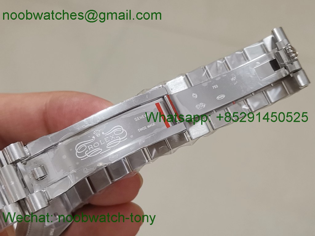 Replica ROLEX DayDate 228239 40mm Black Dial GMF 2836 Tungsten Heavy Version
