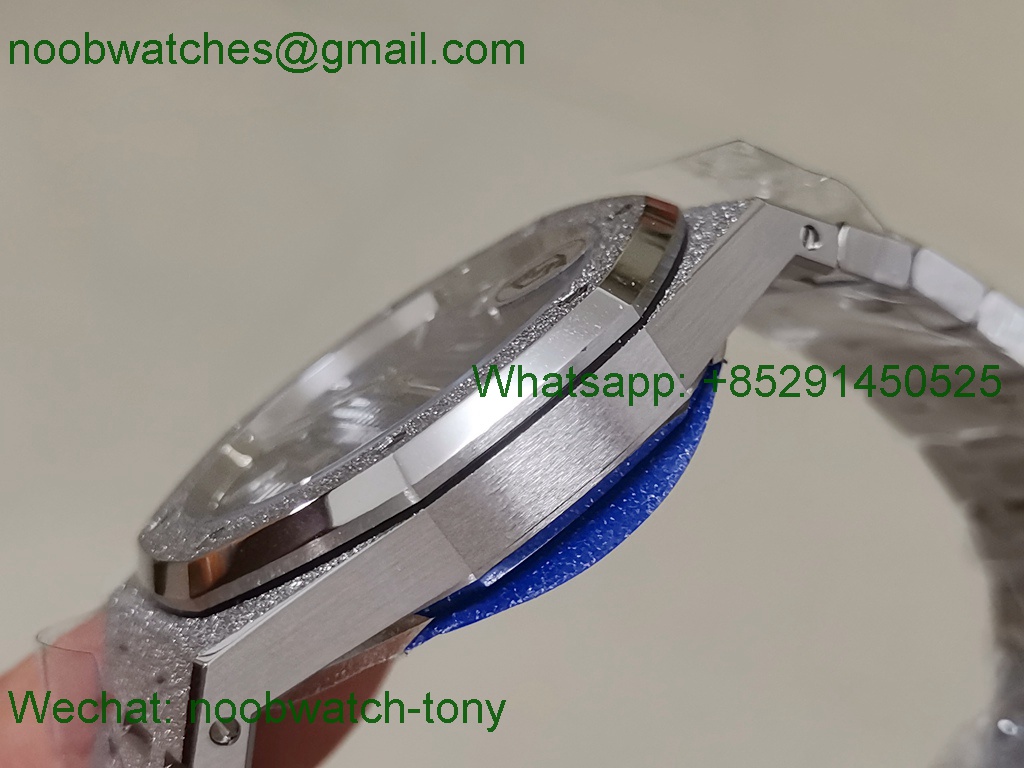Replica Audemars Piguet Royal Oak 15410 41mm Blue Dial SA3120 Super Clone APSF