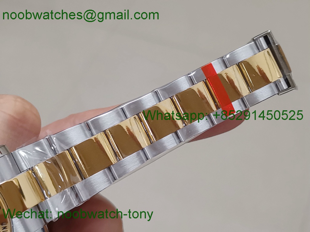 Replica Rolex Daytona 116503 Two Tone Gold Steel Black dial KING Factory 7750