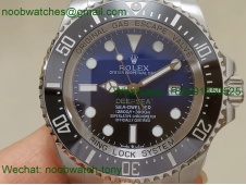 Replica Rolex Sea-Dweller Deepsea 126660 D-Blue James Cameron AR+F 904L 3235
