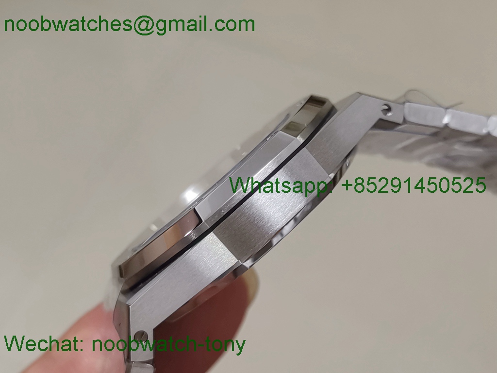 Replica Audemars Piguet Royal Oak 37mm 15450 APSF 1:1 Best White Dial SA3120 Super Clone