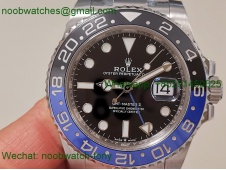 Replica Rolex GMT II 126710 BLNR Batman Blue Black Clean Factory V2 1:1 Best Oyster DD3285 CHS