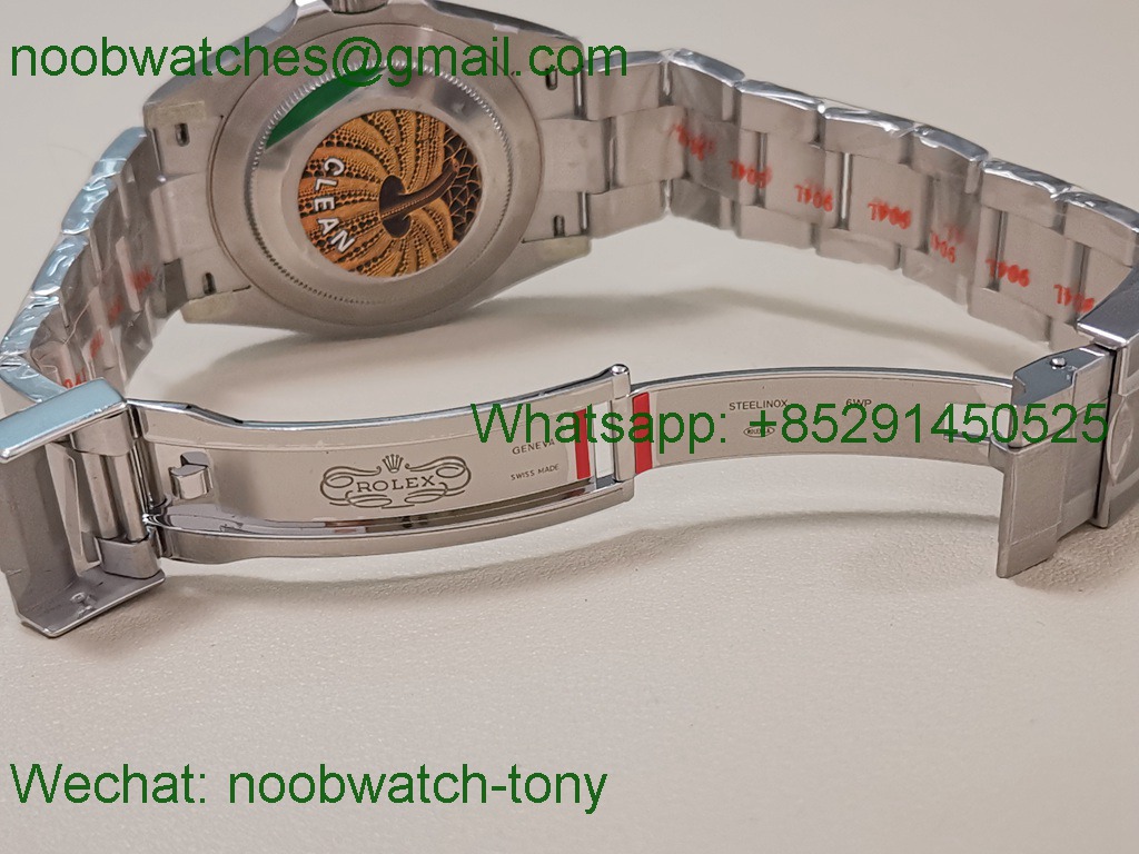 Replica Rolex Airking 126900 40mm 904L Black Dial Clean Factory CF 1:1 VR3230