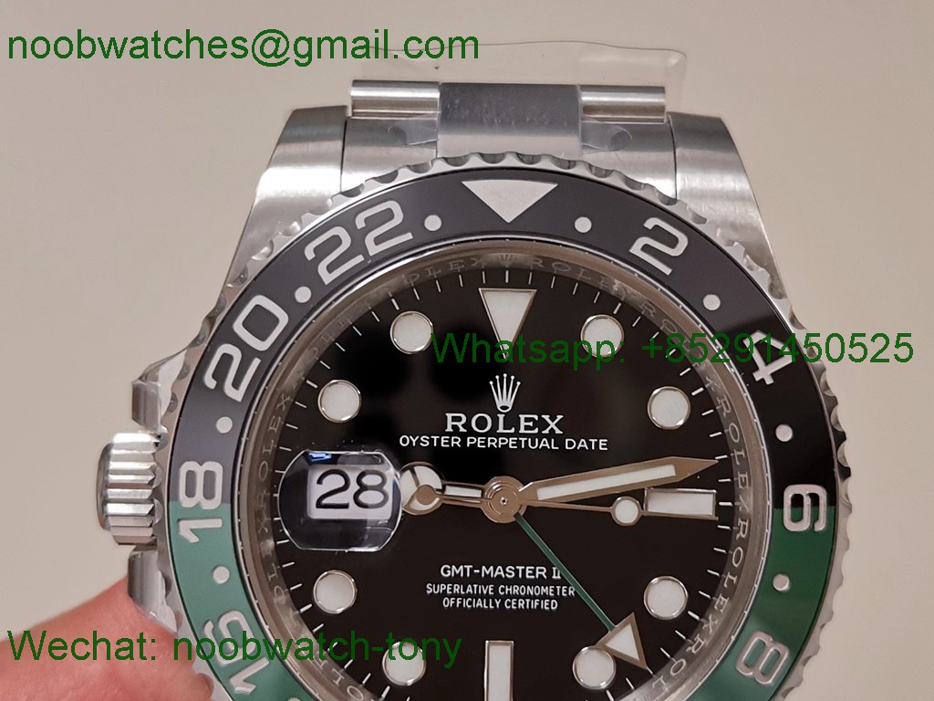 Replica Rolex GMT Master II 126720 Sprite VTNR Oyster Clean DD3285 SuperClone