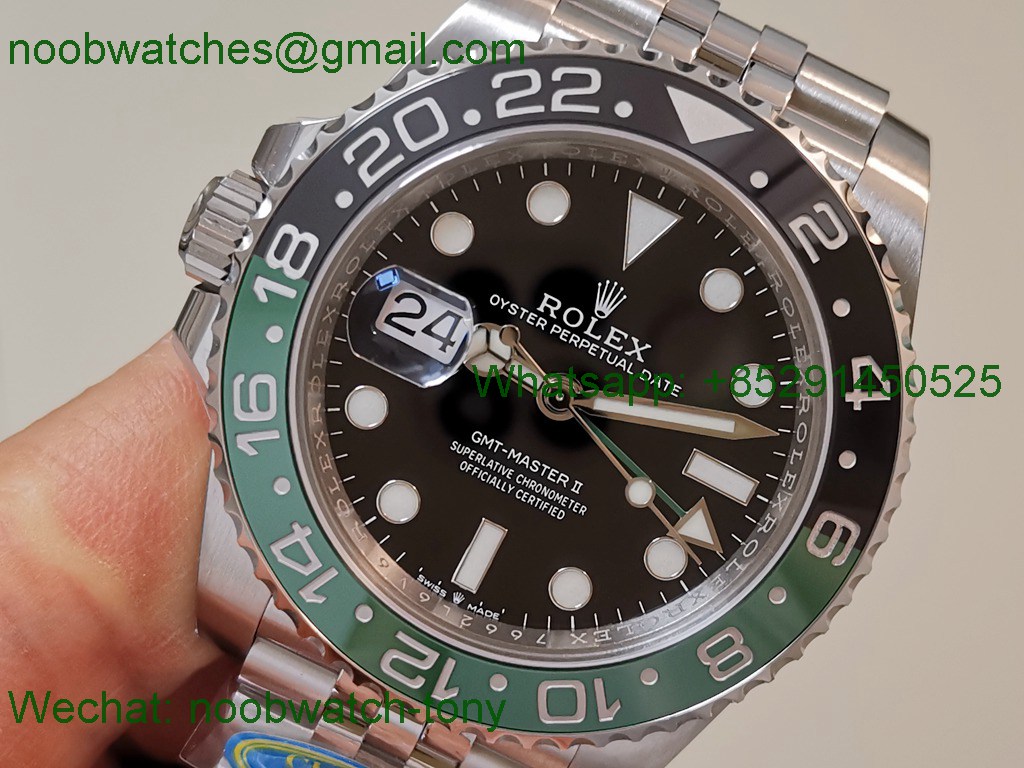 Replica Rolex GMT II 126720 Sprite VTNR Jubilee Clean DD3285 SuperClone