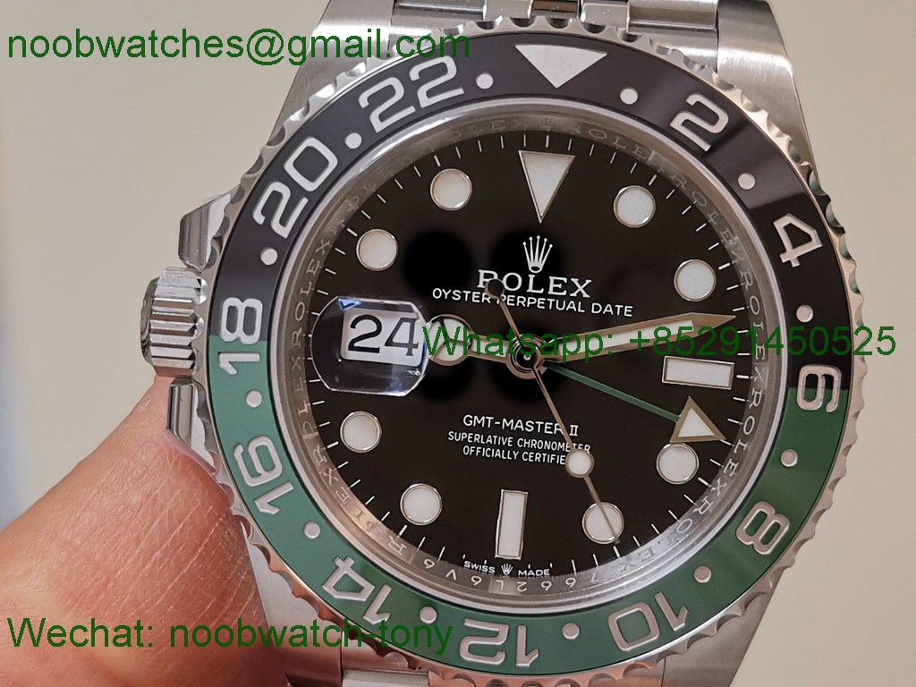 Replica Rolex GMT II 126720 Sprite VTNR Jubilee Clean DD3285 SuperClone