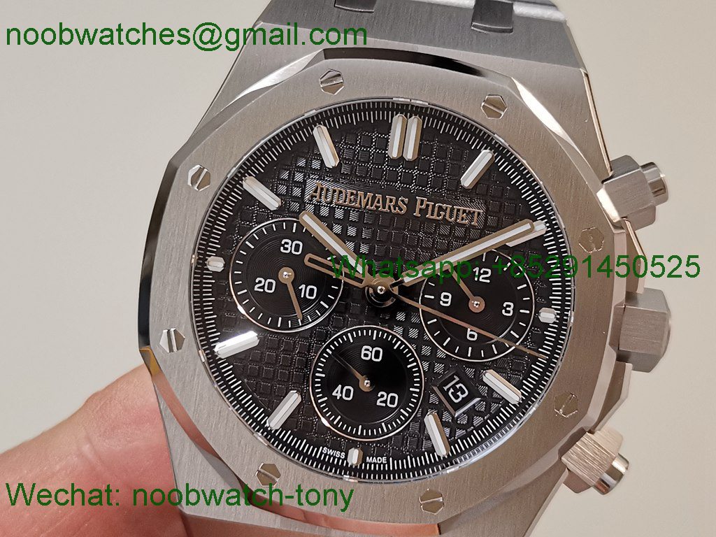 Replica Audemars Piguet Royal Oak Chrono 26331 Black Dial IPF A7750