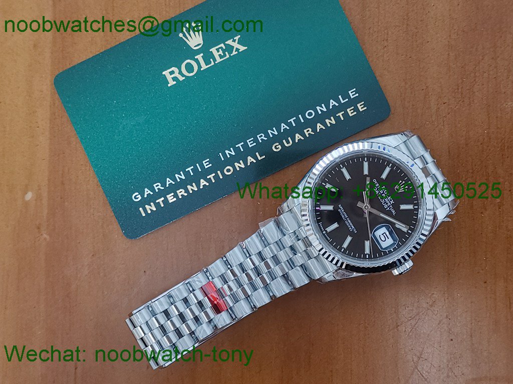 Replica ROLEX Datejust 126234 36mm Black Dial VSF SuperClone VS3235