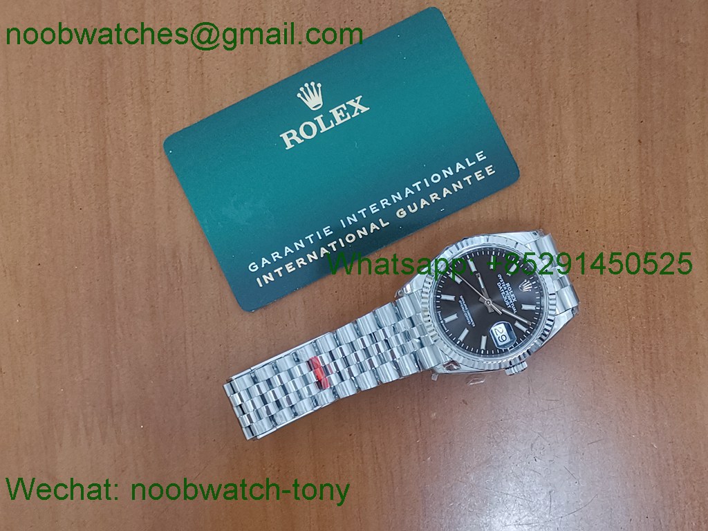 Replica ROLEX Datejust 126234 36mm Black Dial VSF SuperClone VS3235