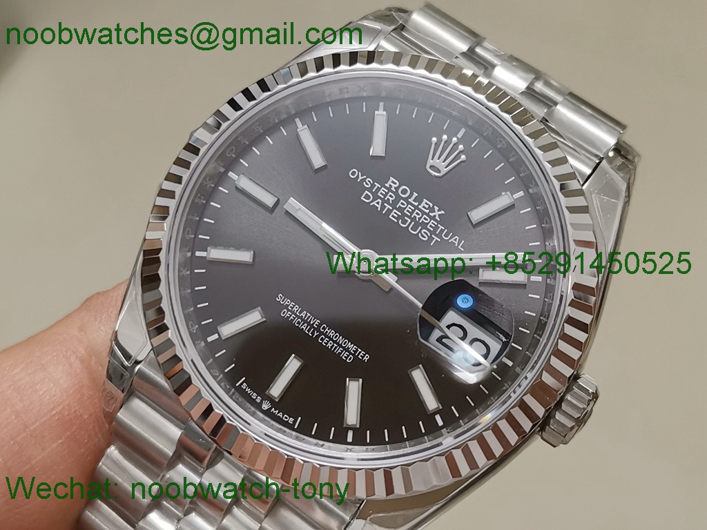 Replica ROLEX Datejust 126234 36mm Black Dial VSF SuperClone VS3235