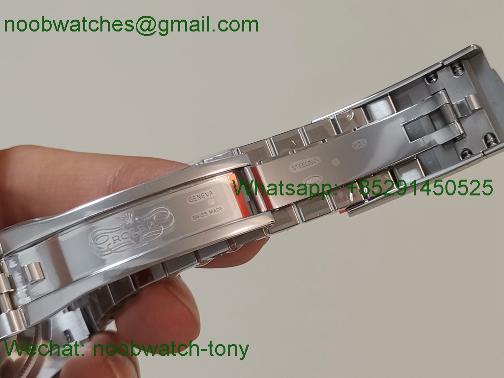Replica ROLEX Datejust 126200 36mm Wimbledon Grey Smooth Bezel VSF SuperClone VS3235