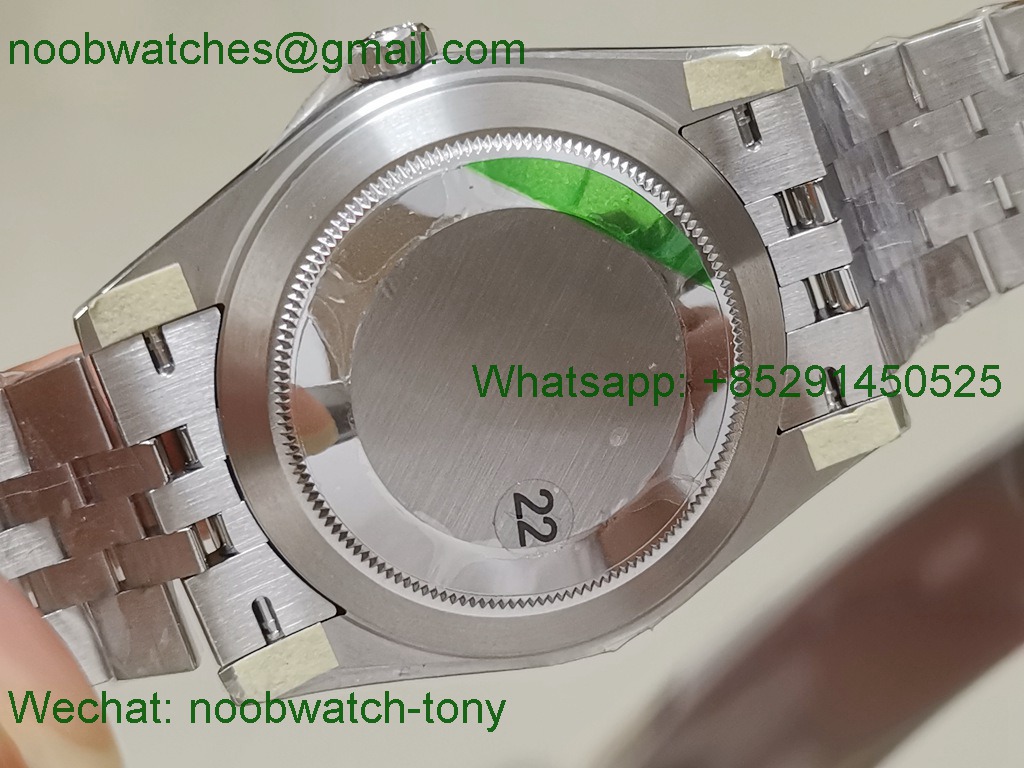 Replica Rolex Datejust 126334 41mm Green Motif Dial VSF SuperClone VS3235 Julibee 