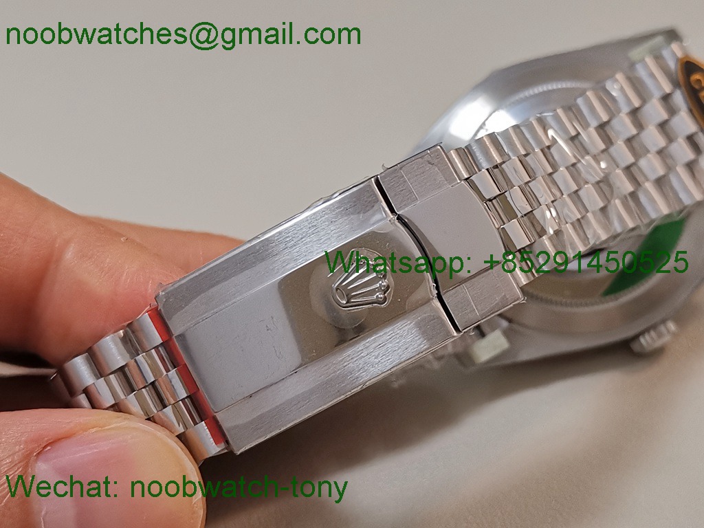 Replica Rolex Datejust 126334 41mm Gray Diamond Dial Clean 1:1 Best VR3235