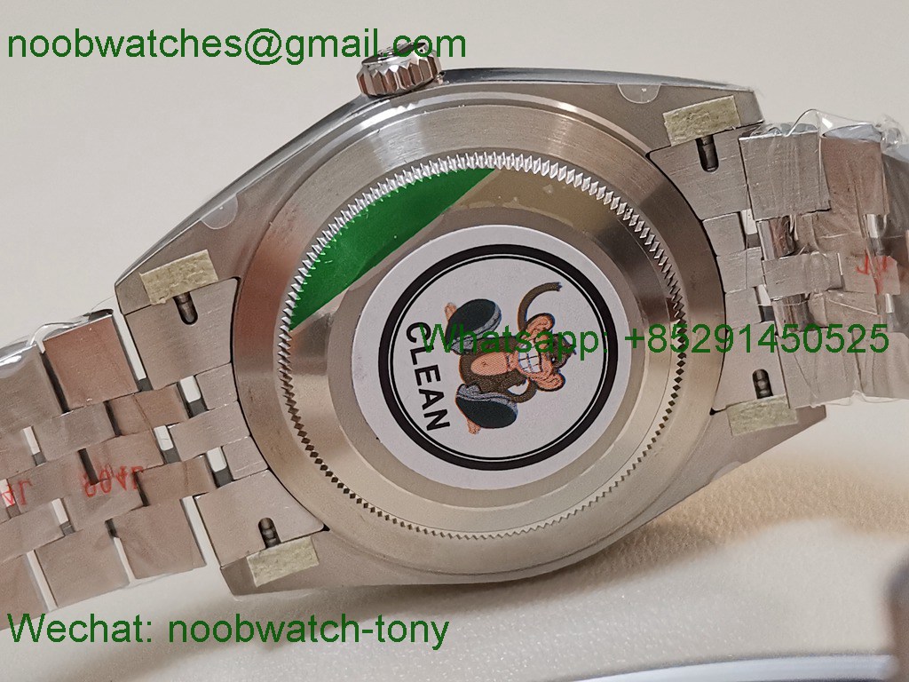 Replica Rolex Datejust 126334 41mm Gray Diamond Dial Clean 1:1 Best VR3235