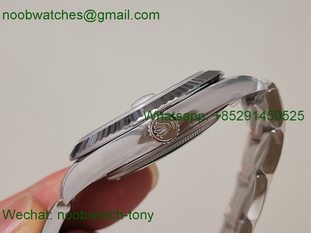 Replica Rolex Datejust 41mm 904L Clean 1:1 Best Silver Dial Oyster VR3235