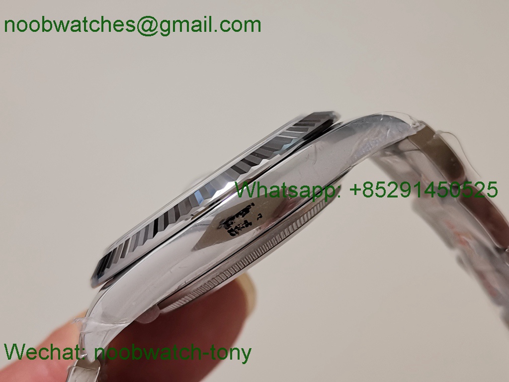 Replica Rolex Datejust 41mm 904L Clean 1:1 Best Silver Dial Oyster VR3235