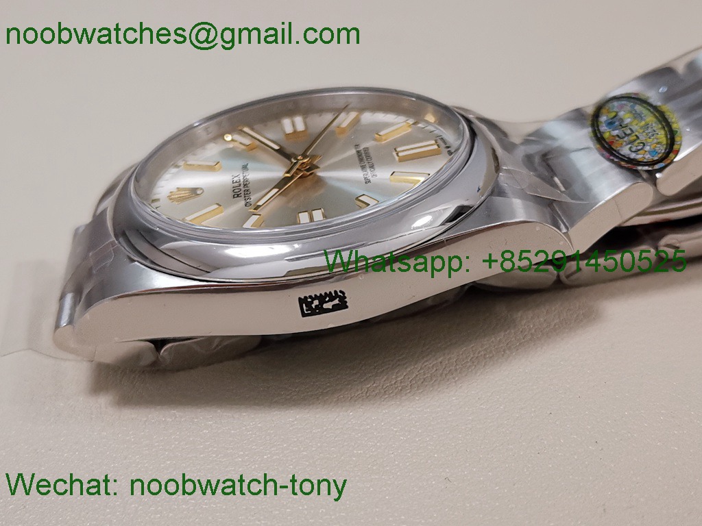 Replica Rolex Oyster Perpetual 124300 41mm Silver Dial Clean VR3230 SuperClone 