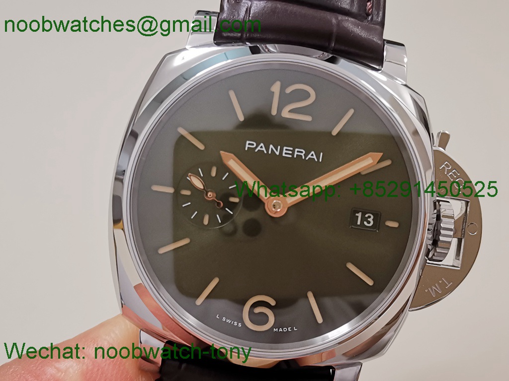 Replica Panerai PAM1329 VSF SuperClone Green Sun Dial P900