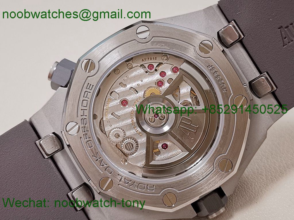 Replica Audemars Piguet AP Royal Oak Offshore Diver 15720 Grey Dial ZF 1:1 Best A4308