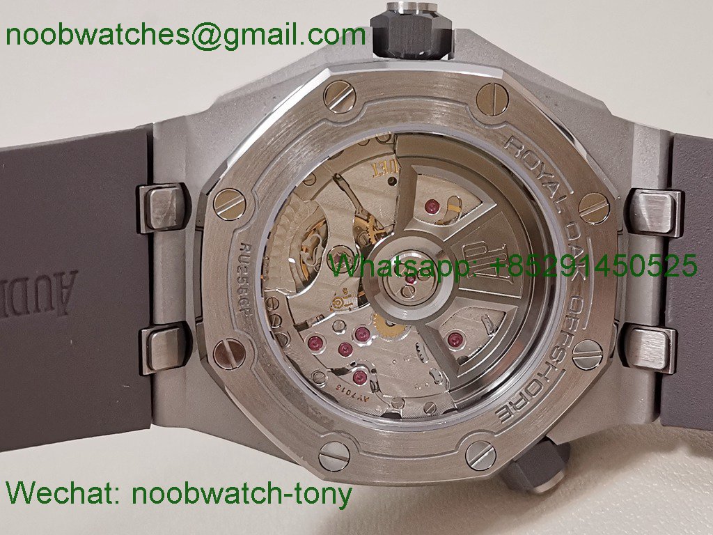 Replica Audemars Piguet AP Royal Oak Offshore Diver 15720 Grey Dial ZF 1:1 Best A4308