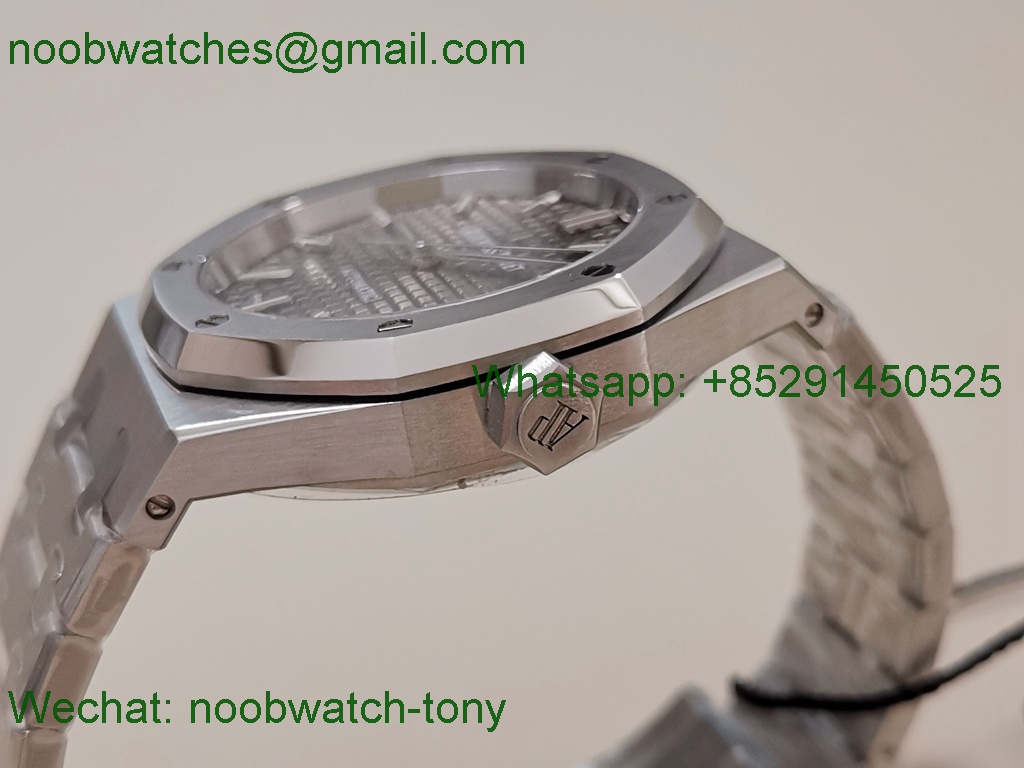 Replica Audemars Piguet AP Royal Oak 37mm 15450 37mm ZF 1:1 Best Gray Dial SA3120 SuperClone