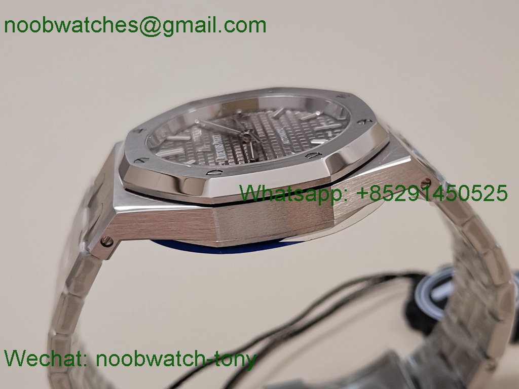 Replica Audemars Piguet AP Royal Oak 37mm 15450 37mm ZF 1:1 Best Gray Dial SA3120 SuperClone