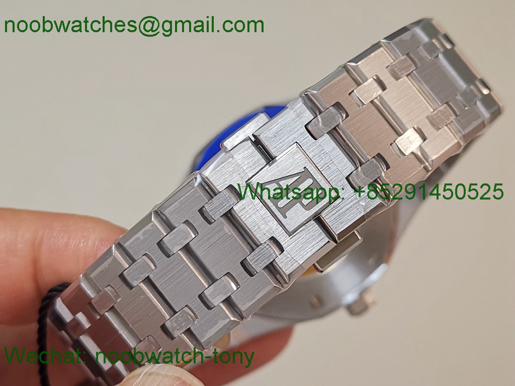 Replica Audemars Piguet AP Royal Oak 37mm 15450 37mm ZF 1:1 Best Blue Dial SA3120 SuperClone