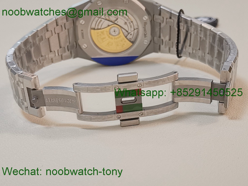 Replica Audemars Piguet AP Royal Oak 37mm 15450 37mm ZF 1:1 Best Blue Dial SA3120 SuperClone