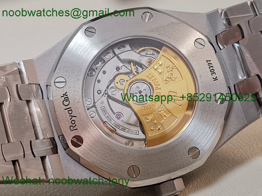 Replica Audemars Piguet AP Royal Oak 37mm 15450 37mm ZF 1:1 Best Blue Dial SA3120 SuperClone