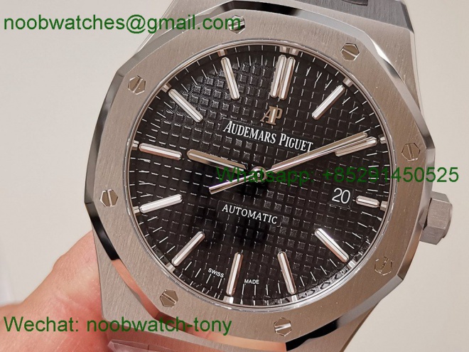 Replica Audemars Piguet AP Royal Oak 37mm 15450 37mm ZF 1:1 Best Black Dial SA3120 SuperClone