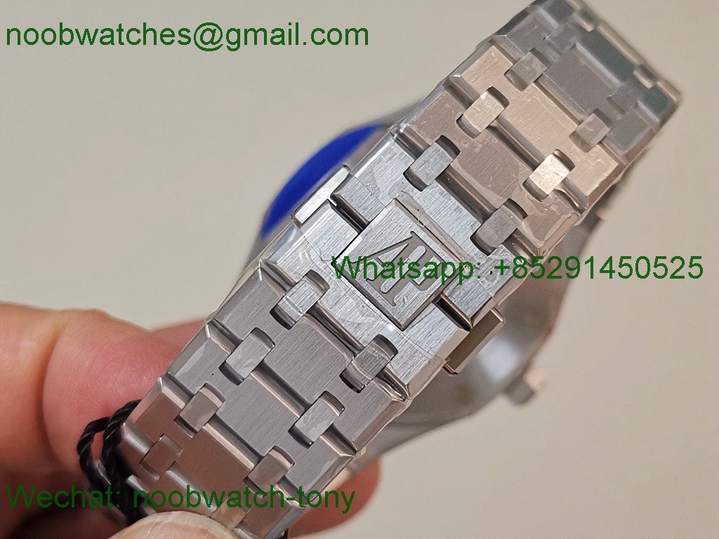 Replica Audemars Piguet AP Royal Oak 37mm 15450 37mm ZF 1:1 Best White Dial SA3120 SuperClone