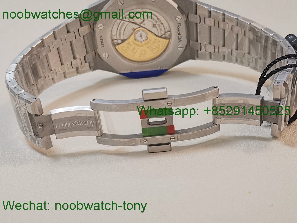 Replica Audemars Piguet AP Royal Oak 37mm 15450 37mm ZF 1:1 Best White Dial SA3120 SuperClone