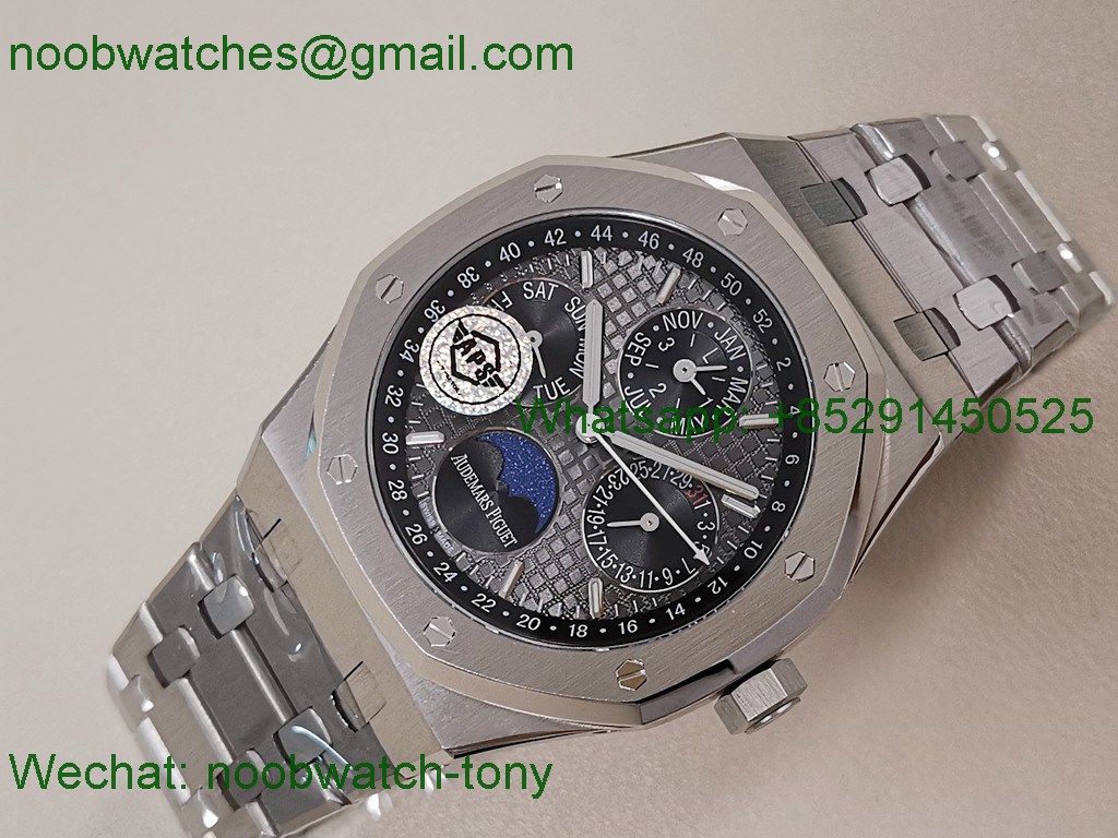 Replica Audemars Piguet AP Royal Oak Calendar 26574 APSF 1:1 Best Gray Dial A5134