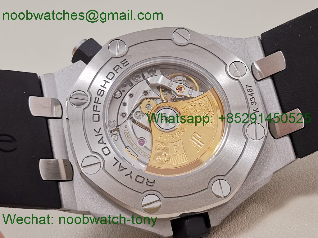 Replica Audemars Piguet AP Diver 15710 ZF 1:1 Best Black Dial SA3120 SuperClone V2