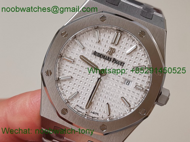 Replica Audemars Piguet AP Lady Royal Oak 33mm ZF 1:1 Best White Dial ETA Quartz