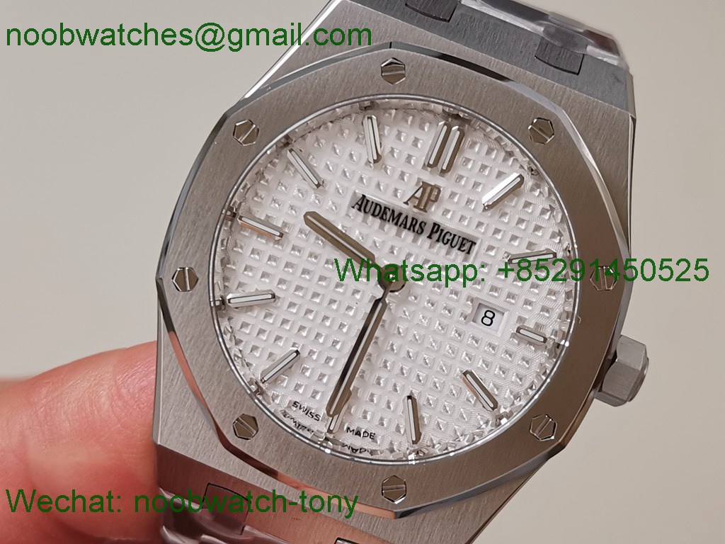 Replica Audemars Piguet AP Lady Royal Oak 33mm ZF 1:1 Best White Dial ETA Quartz