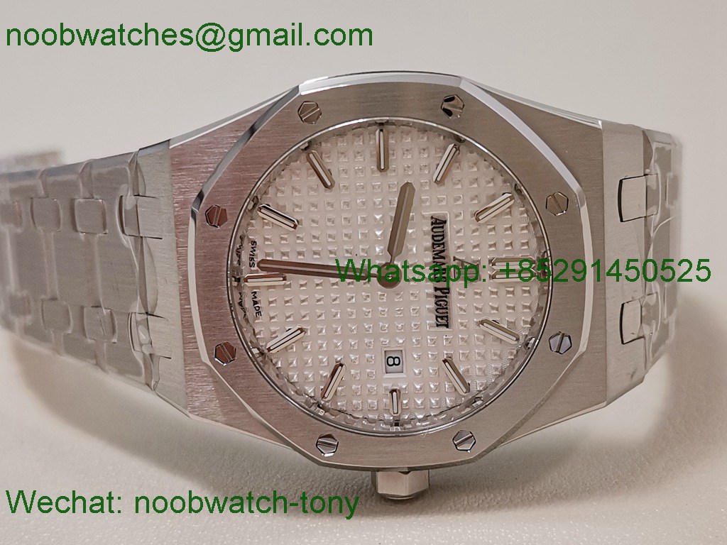 Replica Audemars Piguet AP Lady Royal Oak 33mm ZF 1:1 Best White Dial ETA Quartz