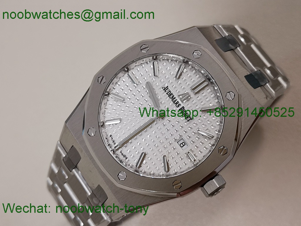 Replica Audemars Piguet AP Lady Royal Oak 33mm ZF 1:1 Best White Dial ETA Quartz