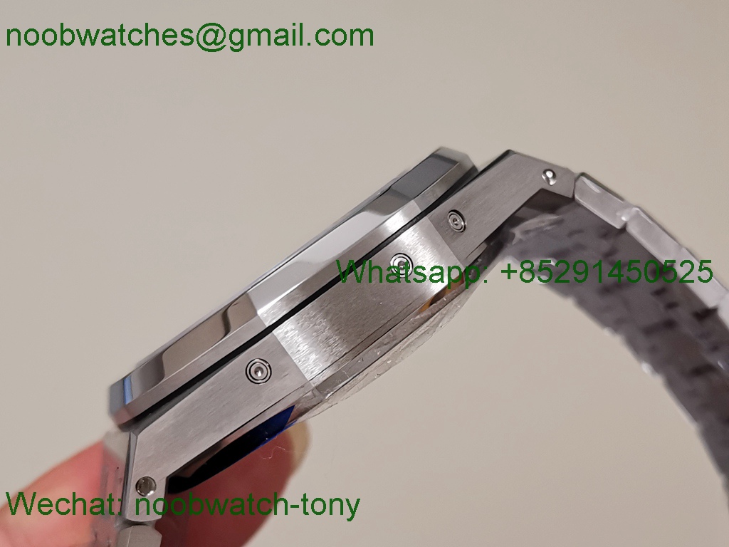 Replica Audemars Piguet AP Royal Oak Perpetual 26574 Light Blue Dial APSF A5134 SuperClone