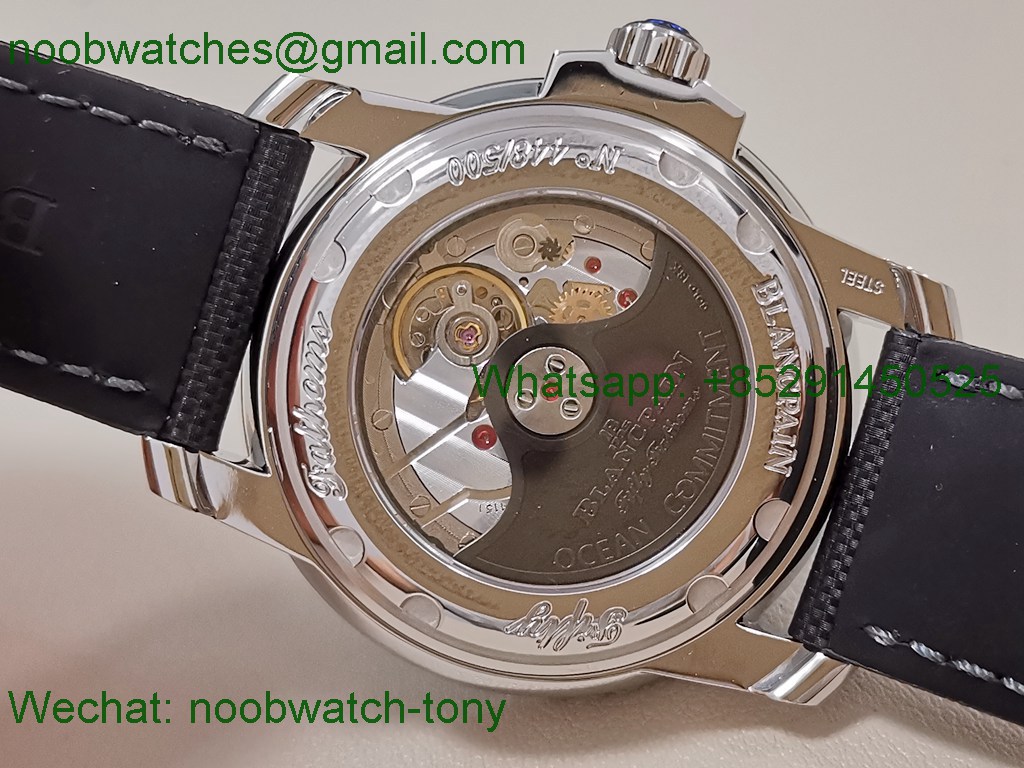 Replica Blancpain Fifty Fathoms MIL-SPEC ZF 1:1 Best on Sail-canvas Strap A1151